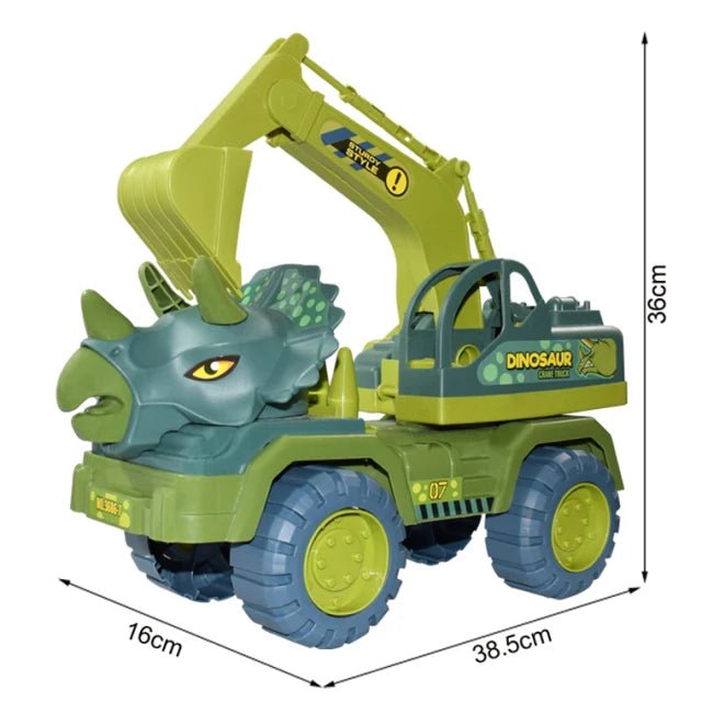 Caminhões Dinossauro Rex - Brinquedo Montessori #Product_type# - Desenvolvimento infantil