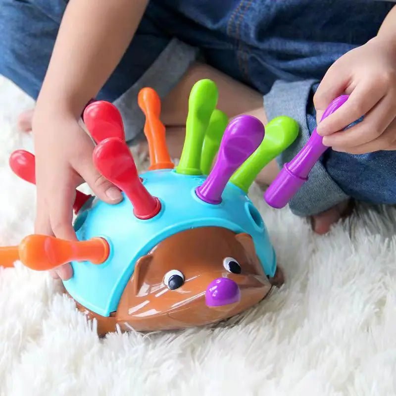 Brinquedo Educativo Ouriço Encaixe - Brinquedo Montessori #Product_type# - Desenvolvimento infantil