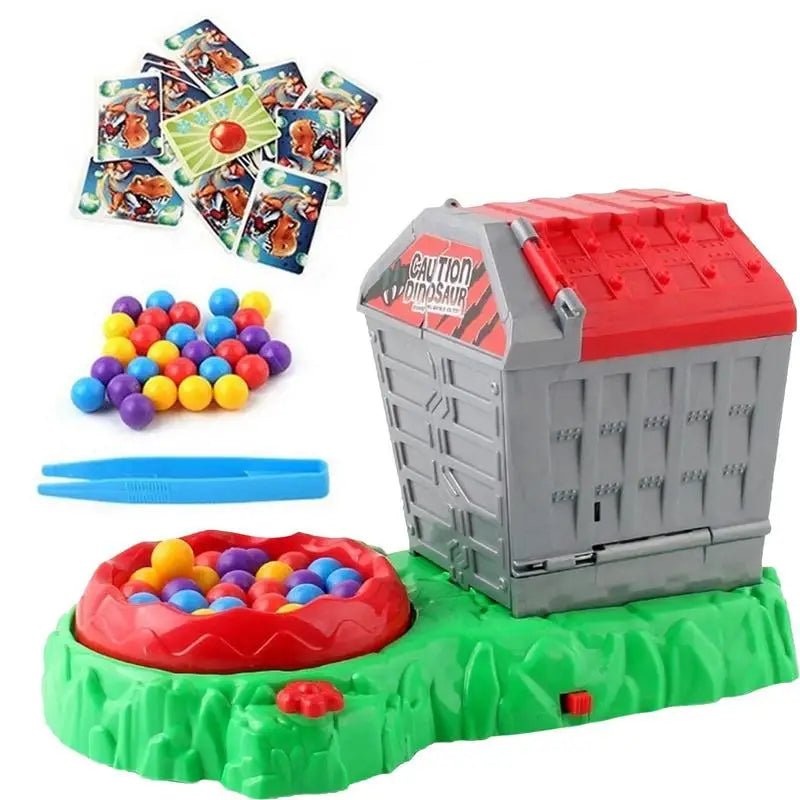 Jogo Casa do Dinossauro - Brinquedo Montessori #Product_type# - Desenvolvimento infantil