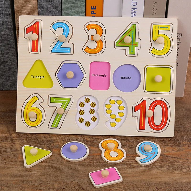 Quebra Cabeça Infantil - Brinquedo Montessori #Product_type# - Desenvolvimento infantil