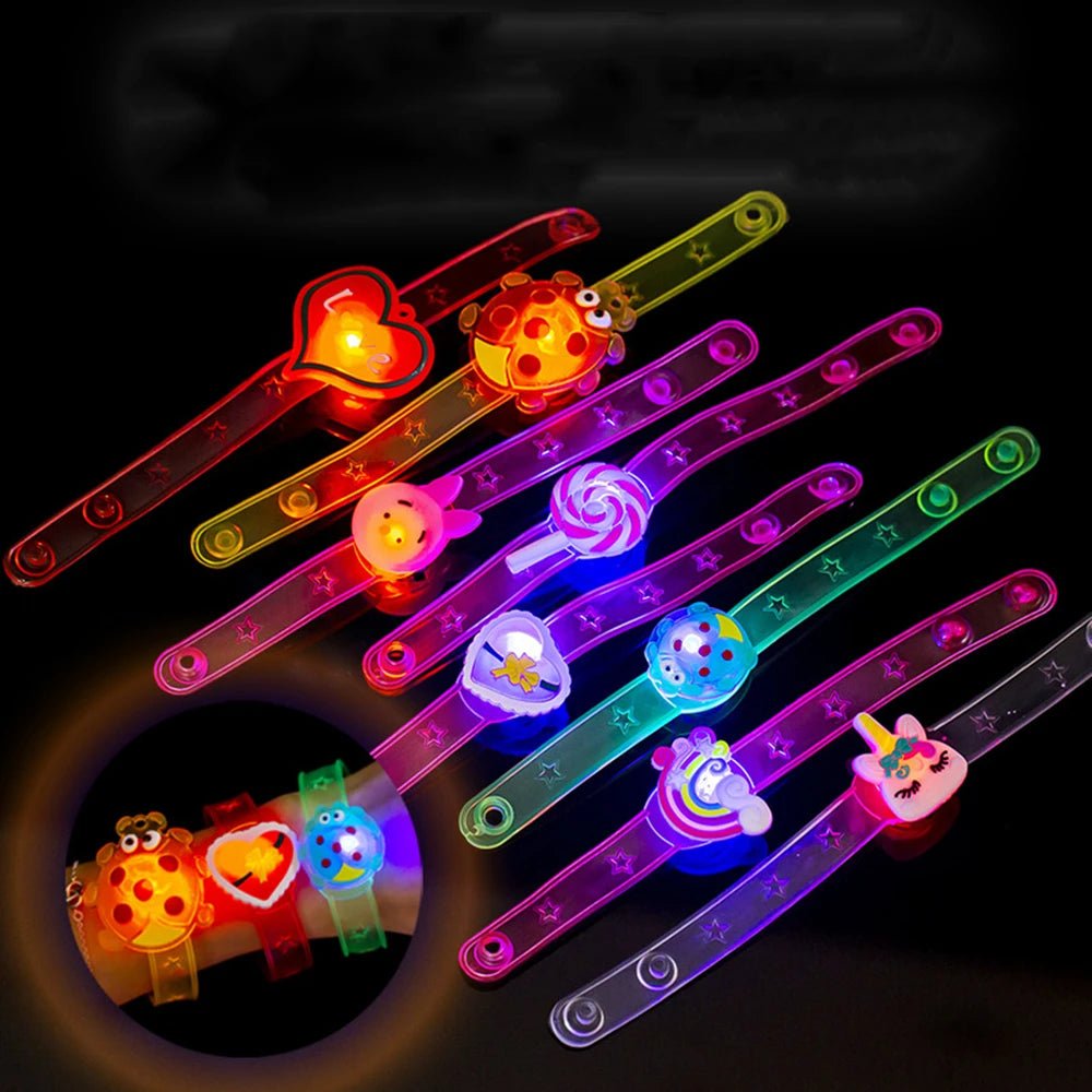 Pulseira LED Divertida - Brinquedo Montessori #Product_type# - Desenvolvimento infantil