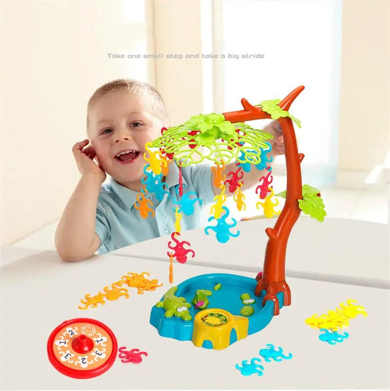 Jogo Divertido - Monkey Tree - Brinquedo Montessori #Product_type# - Desenvolvimento infantil