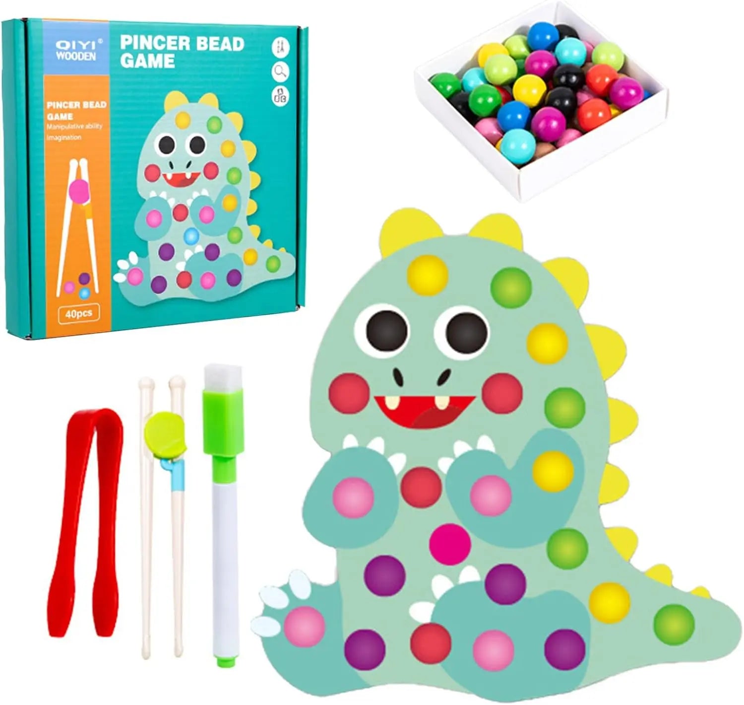 Jogo de Pinça - Brinquedo Montessori #Product_type# - Desenvolvimento infantil