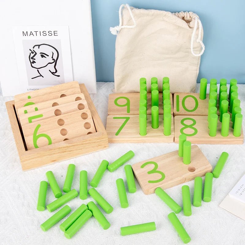 Brinquedo Educativo - Matemática - Brinquedo Montessori #Product_type# - Desenvolvimento infantil