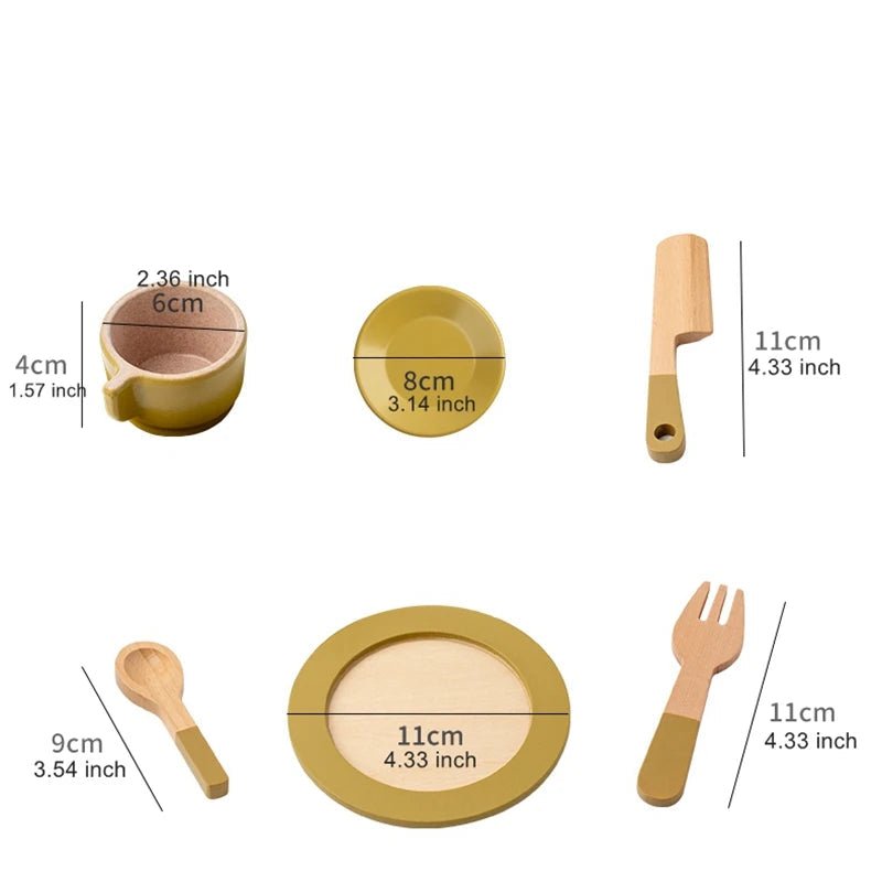 Kit Cozinha Montessori - Brinquedo Montessori #Product_type# - Desenvolvimento infantil
