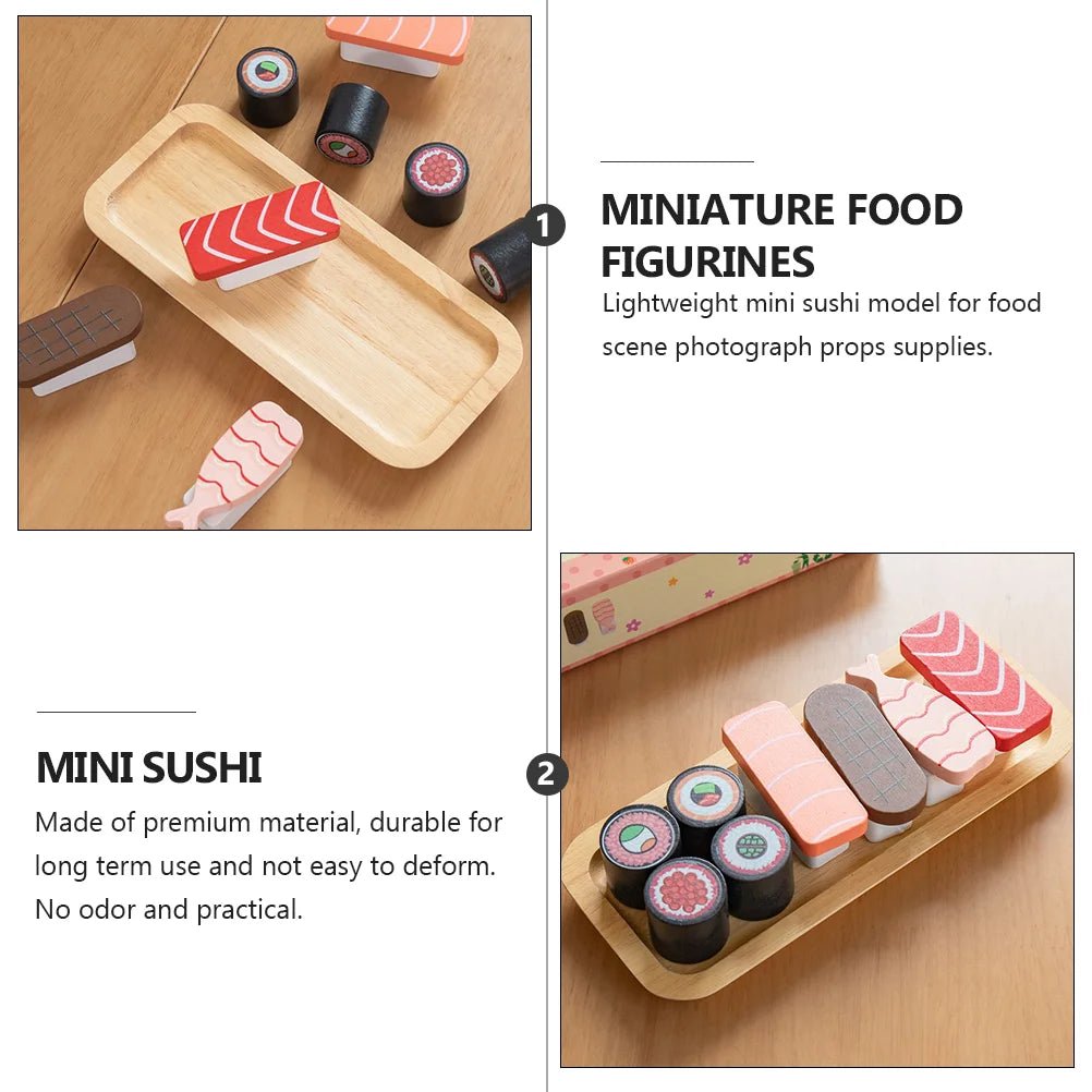 Kit Cozinha Montessori - Sushi - Brinquedo Montessori #Product_type# - Desenvolvimento infantil