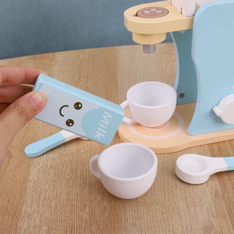 Cafeteira em Madeira - Brinquedo Montessori #Product_type# - Desenvolvimento infantil