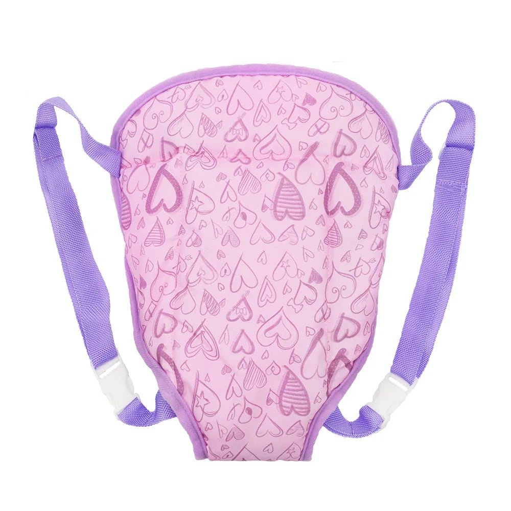 Mochila para Boneca - Brinquedo Montessori #Product_type# - Desenvolvimento infantil