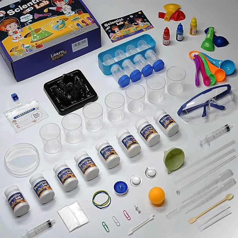 Kit de Ciência e Química - Brinquedo Montessori #Product_type# - Desenvolvimento infantil