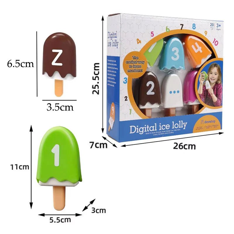 Brinquedo Montessori Picolé - Brinquedo Montessori #Product_type# - Desenvolvimento infantil