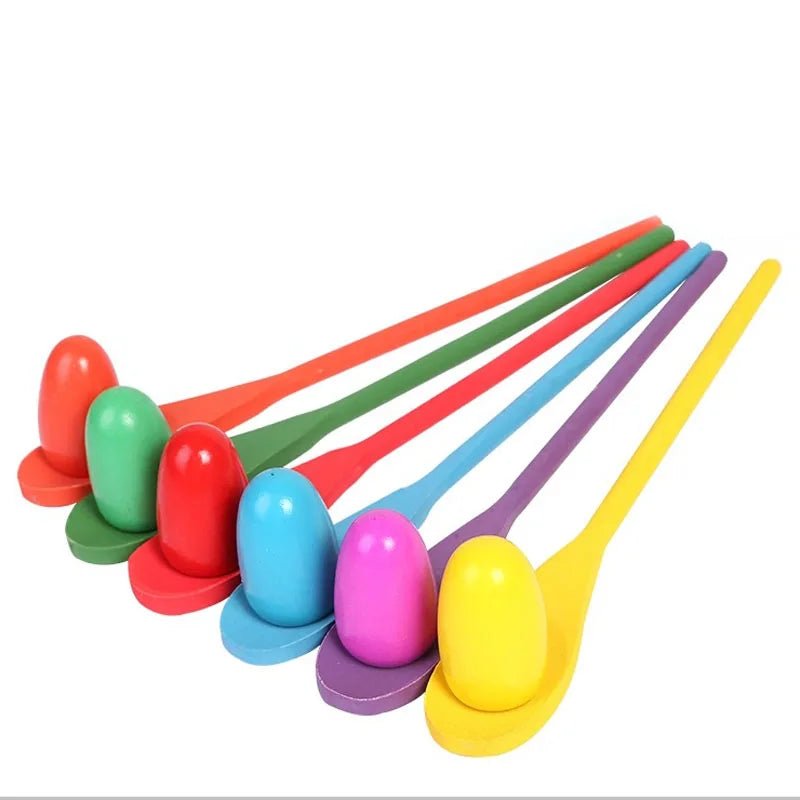 Conjunto de 6 Colheres de Equilíbrio - Brinquedo Montessori #Product_type# - Desenvolvimento infantil