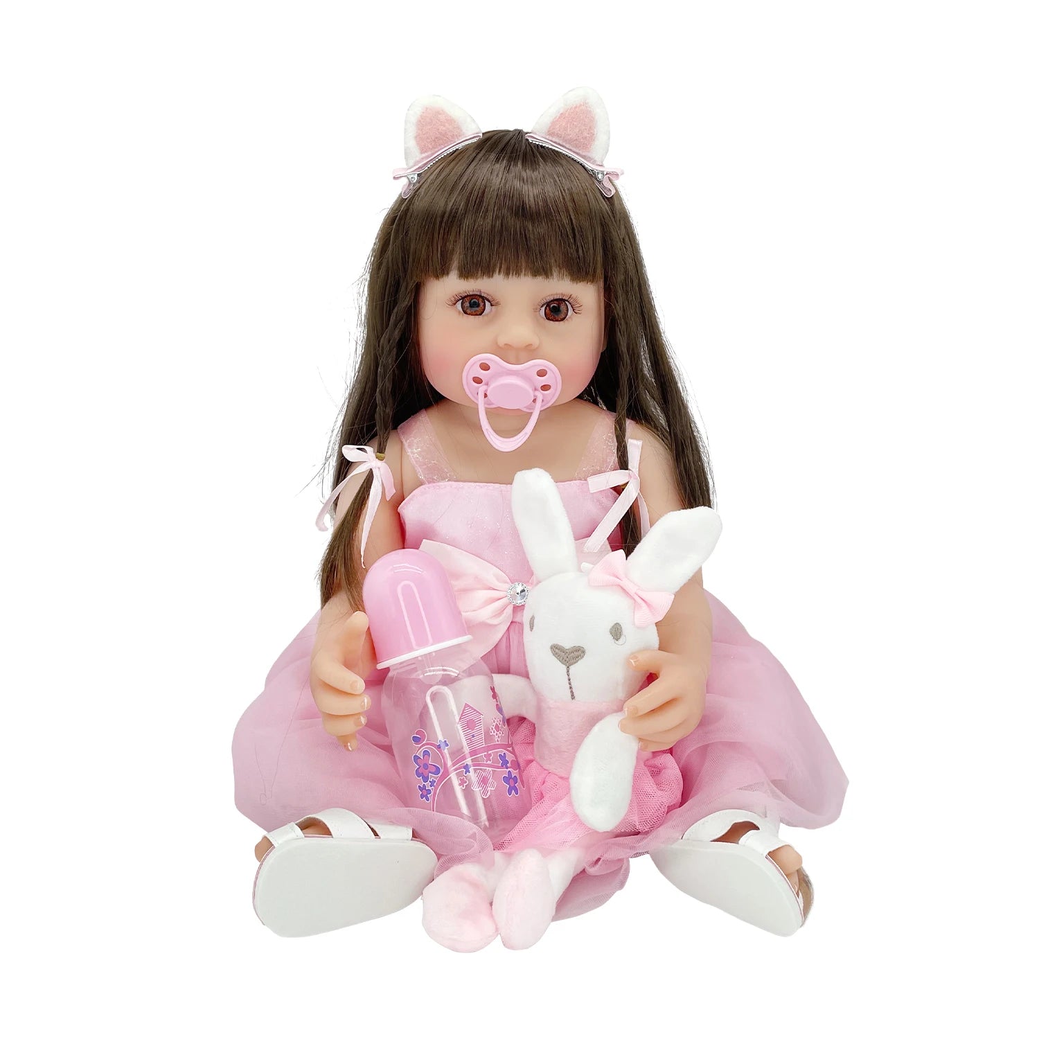 Boneca Reborn Brastoy - Brinquedo Montessori #Product_type# - Desenvolvimento infantil