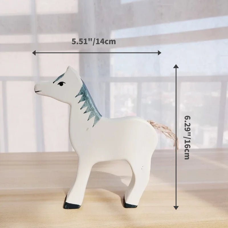 Animais Artesanais de Madeira - Brinquedo Montessori #Product_type# - Desenvolvimento infantil