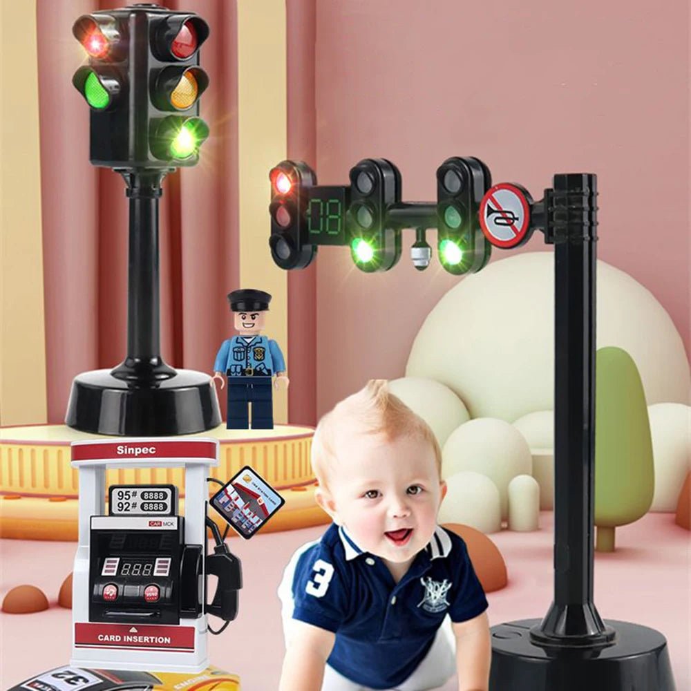 Semáforo Infantil de Brinquedo - Brinquedo Montessori #Product_type# - Desenvolvimento infantil