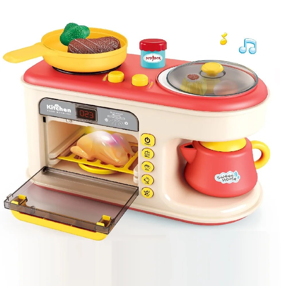 Cooktop com Forno Infantil - Brinquedo Montessori #Product_type# - Desenvolvimento infantil