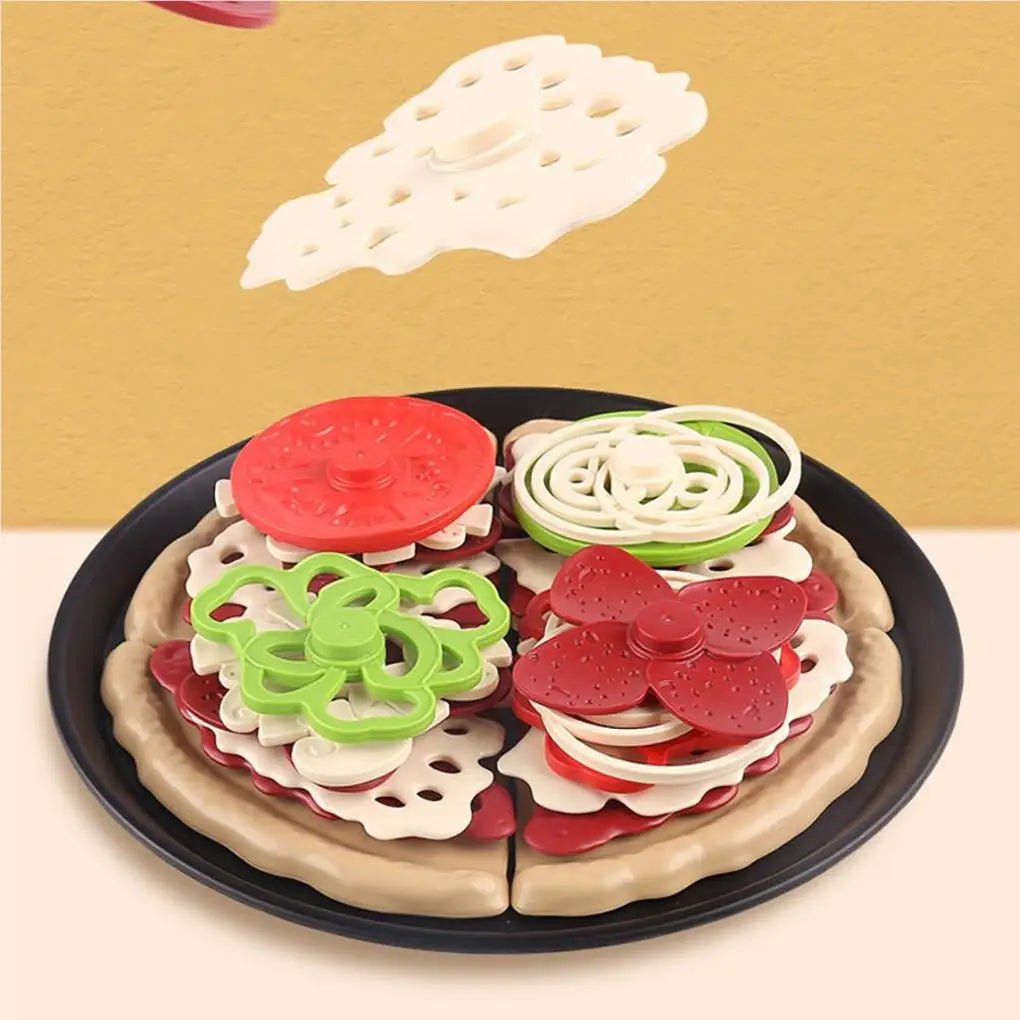 Kit Pizza de Brinquedo - Lançamento - Brinquedo Montessori #Product_type# - Desenvolvimento infantil