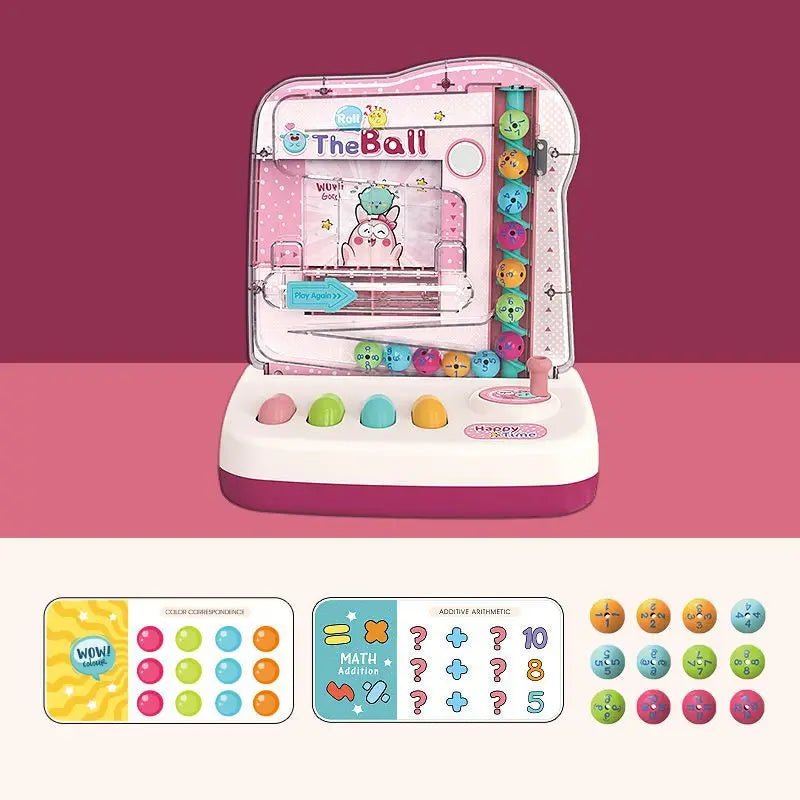 Pista de Bolinhas - Brinquedo Montessori #Product_type# - Desenvolvimento infantil