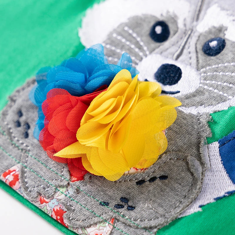 Vestido Raposa Bordado