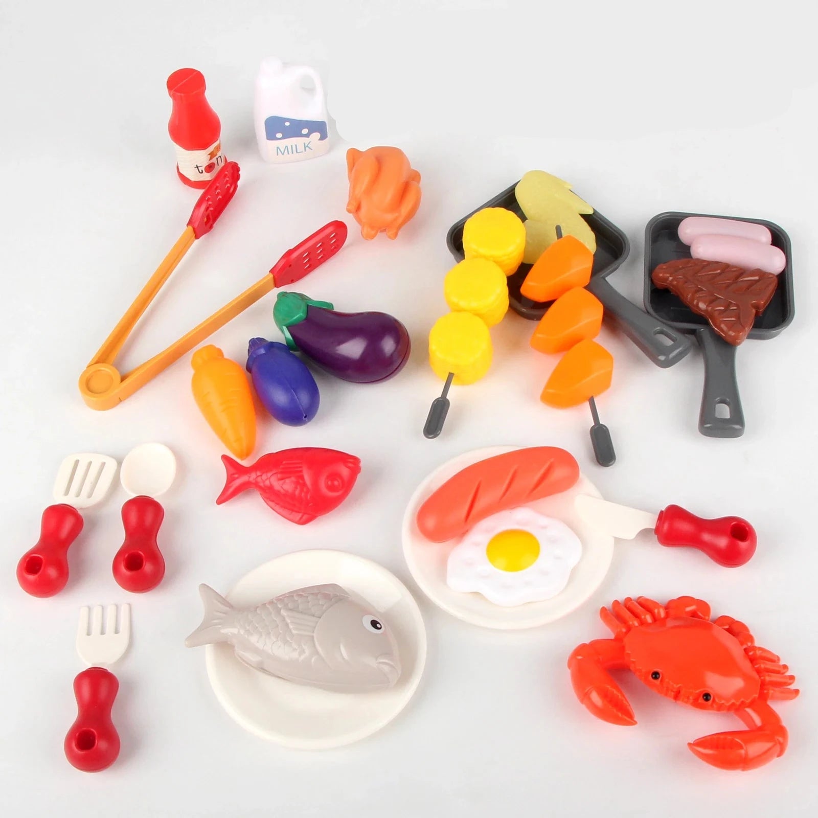 Brinquedo Churrasqueira e Acessórios - Brinquedo Montessori #Product_type# - Desenvolvimento infantil