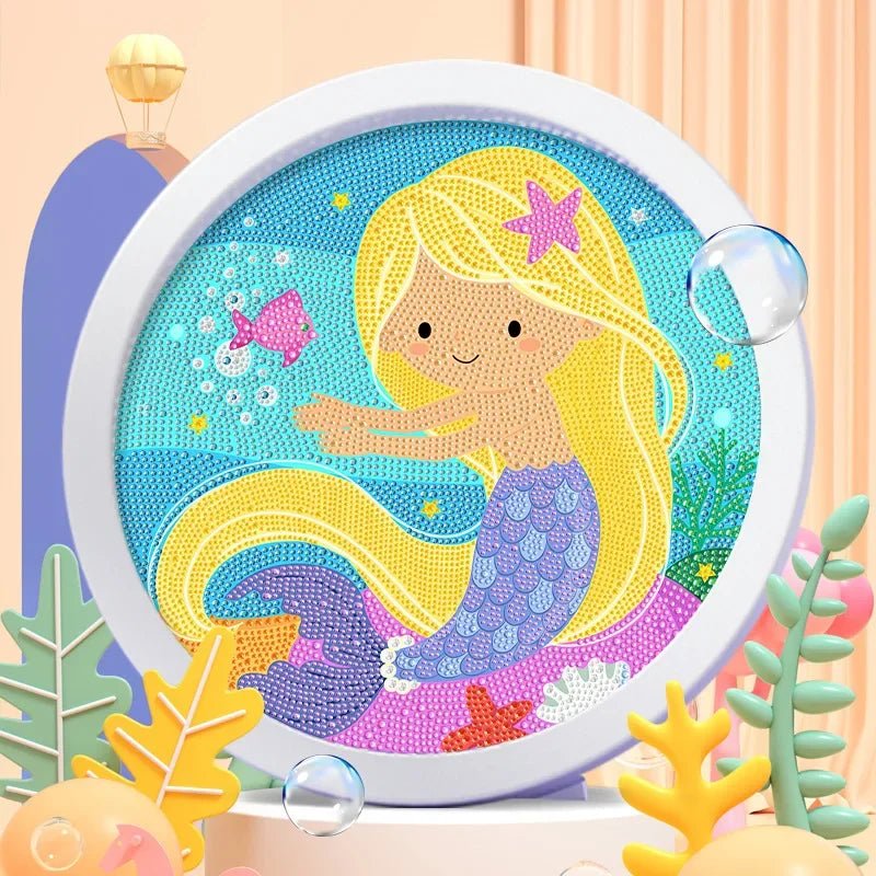 Quadro Pintura com Diamantes - Brinquedo Montessori #Product_type# - Desenvolvimento infantil