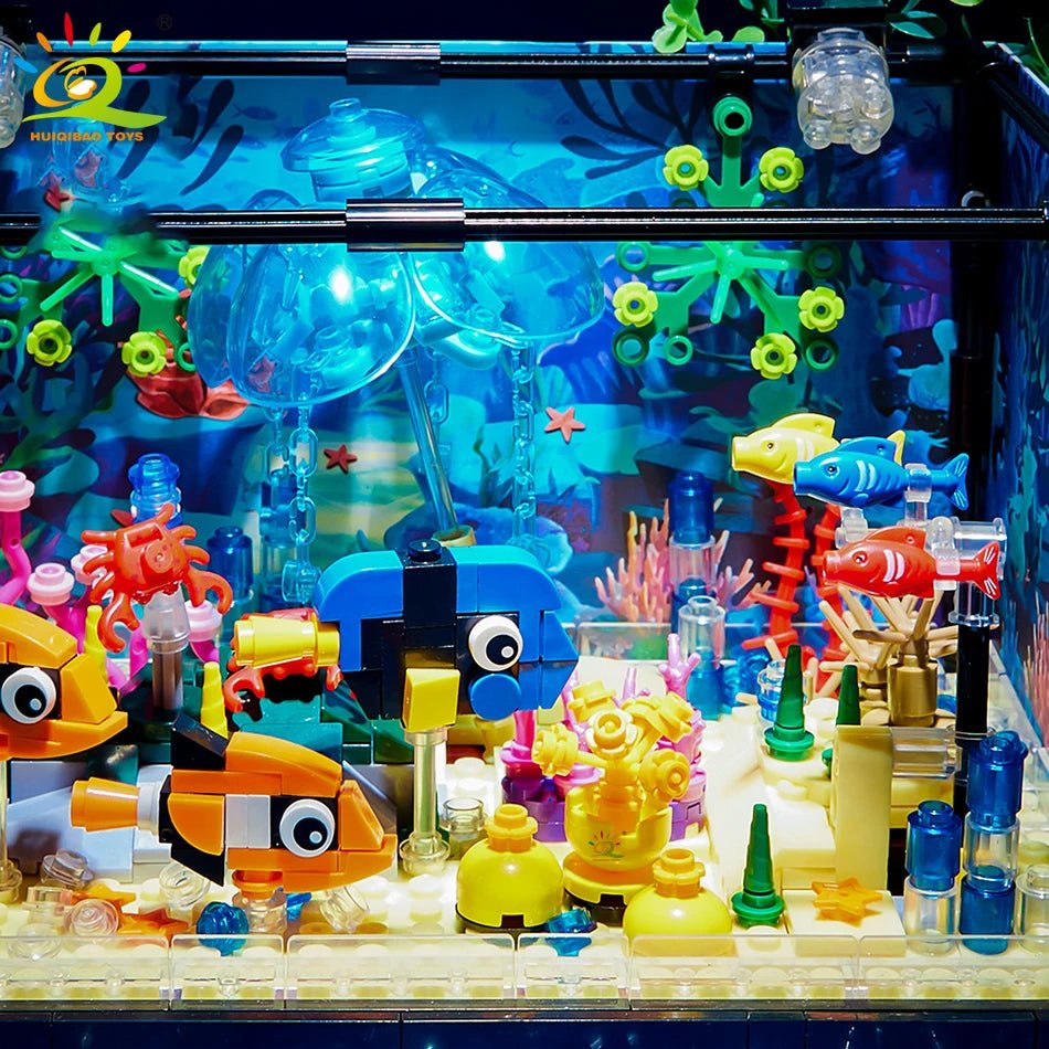 Blocos de Construção Aquarium - Brinquedo Montessori #Product_type# - Desenvolvimento infantil