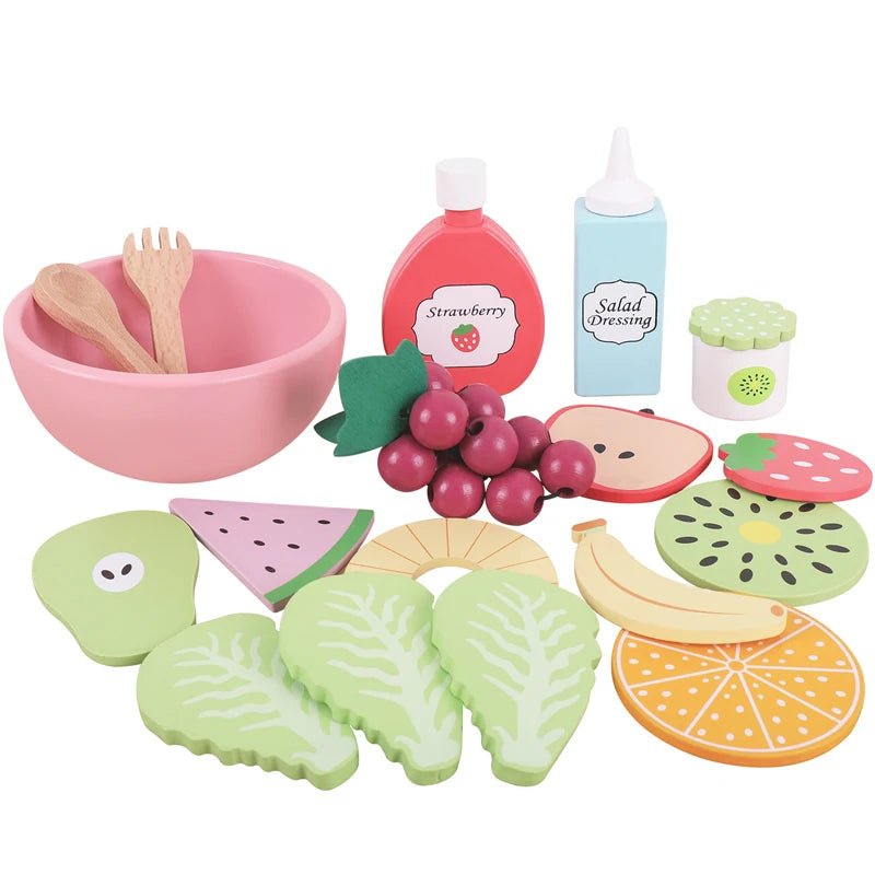 Kit Salada de Brincar - Brinquedo Montessori #Product_type# - Desenvolvimento infantil