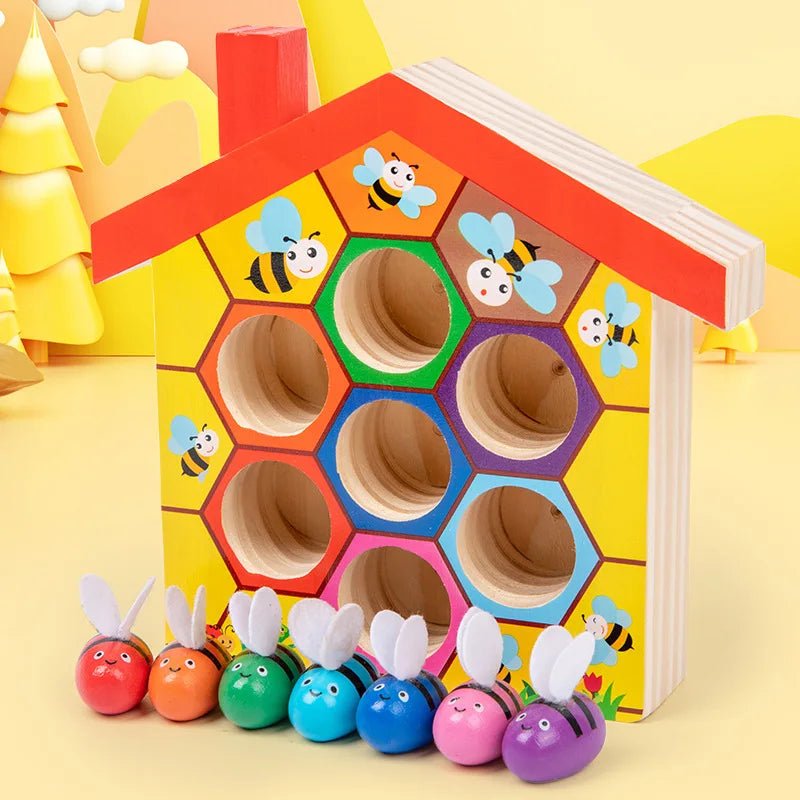 Casinha das Abelhas - Brinquedo Montessori #Product_type# - Desenvolvimento infantil