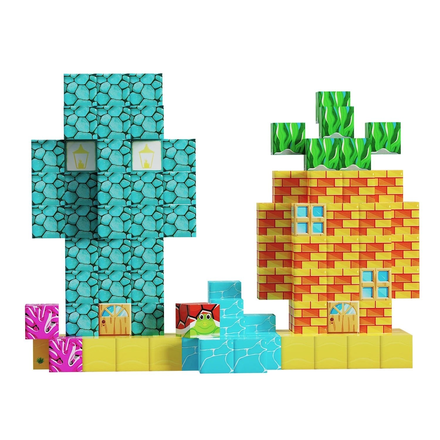 Blocos Magnéticos Ocean - Brinquedo Montessori #Product_type# - Desenvolvimento infantil