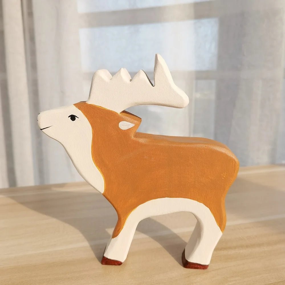 Animais Artesanais de Madeira - Brinquedo Montessori #Product_type# - Desenvolvimento infantil