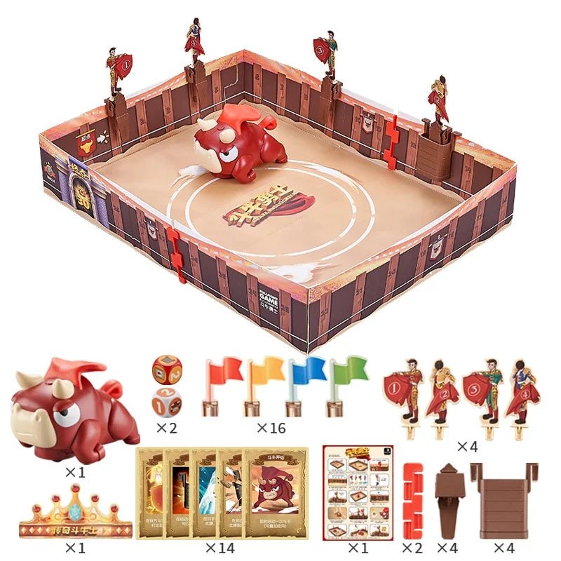 Jogo de Tabuleiro Touro - Brinquedo Montessori #Product_type# - Desenvolvimento infantil