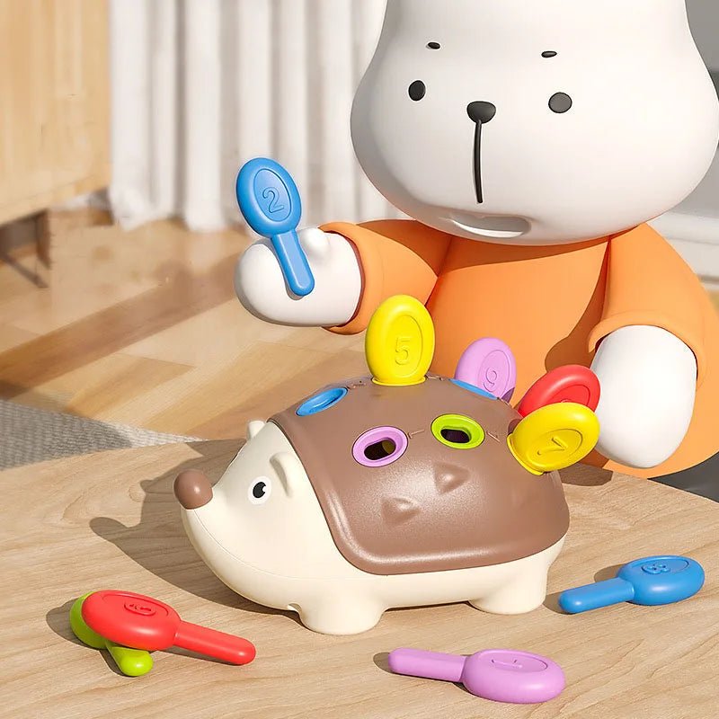 Brinquedos Montessori Ouriço - Brinquedo Montessori #Product_type# - Desenvolvimento infantil