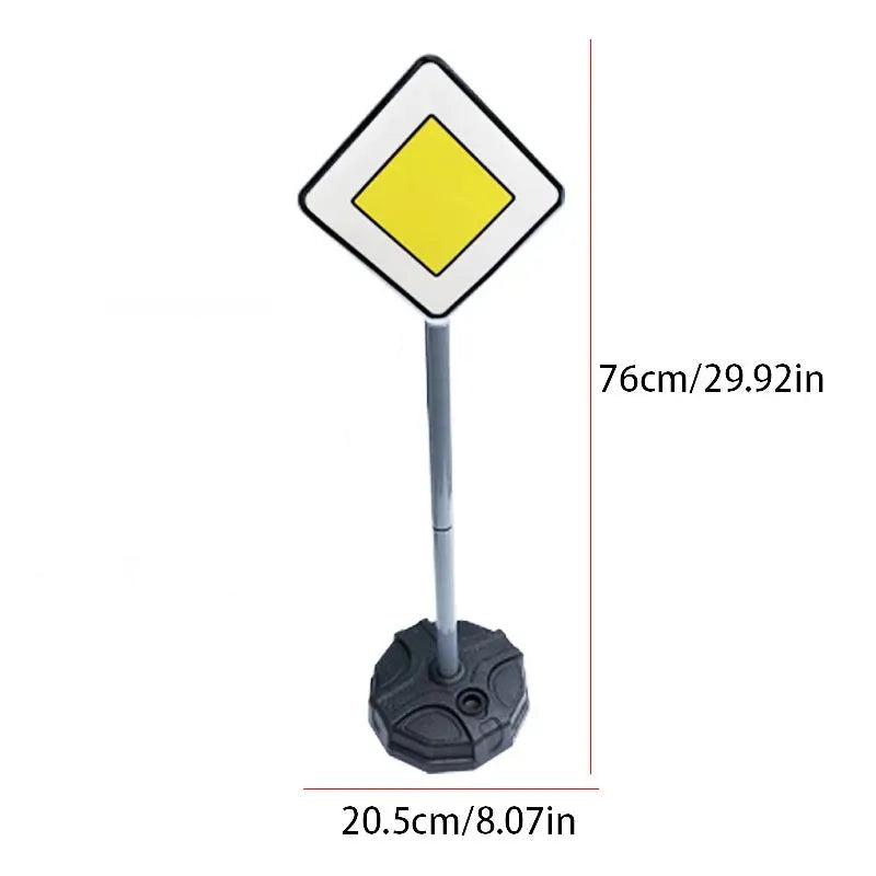 Kit Placa de Trânsito Infantil