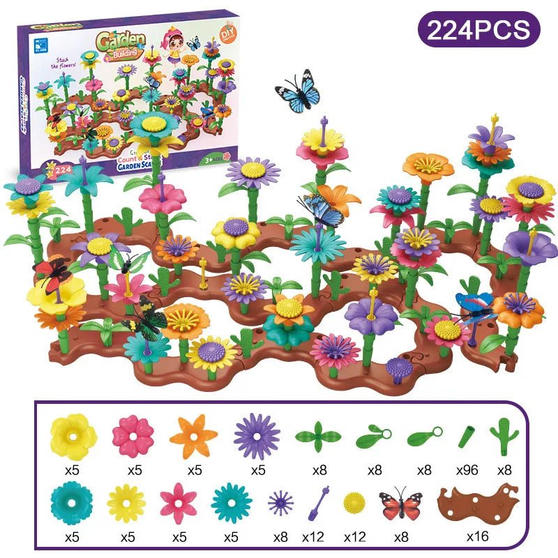 Brinquedo Construção Jardim - Brinquedo Montessori #Product_type# - Desenvolvimento infantil