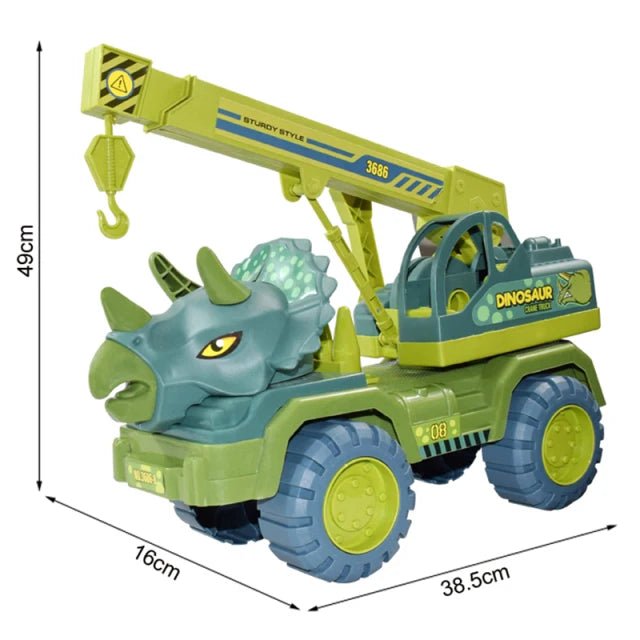 Caminhões Dinossauro Rex - Brinquedo Montessori #Product_type# - Desenvolvimento infantil