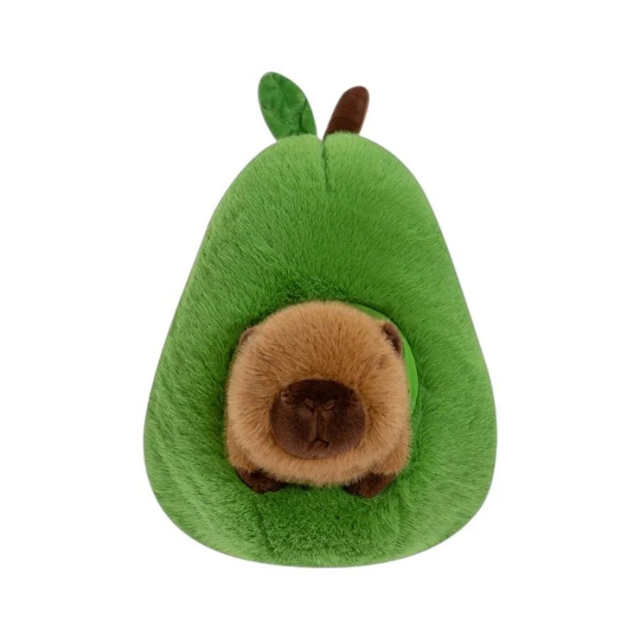 Pelúcia Capivara com Abacate - Brinquedo Montessori #Product_type# - Desenvolvimento infantil