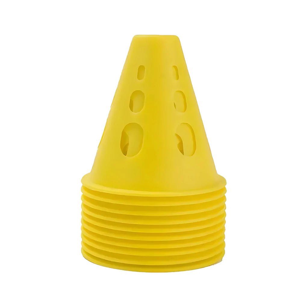Kit 10 Cones de Plástico Coloridos para Treinamento - Brinquedo Montessori #Product_type# - Desenvolvimento infantil