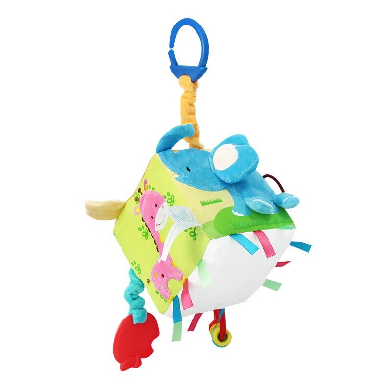 Cubo de Atividades de Pelúcia para Bebês - Brinquedo Montessori #Product_type# - Desenvolvimento infantil