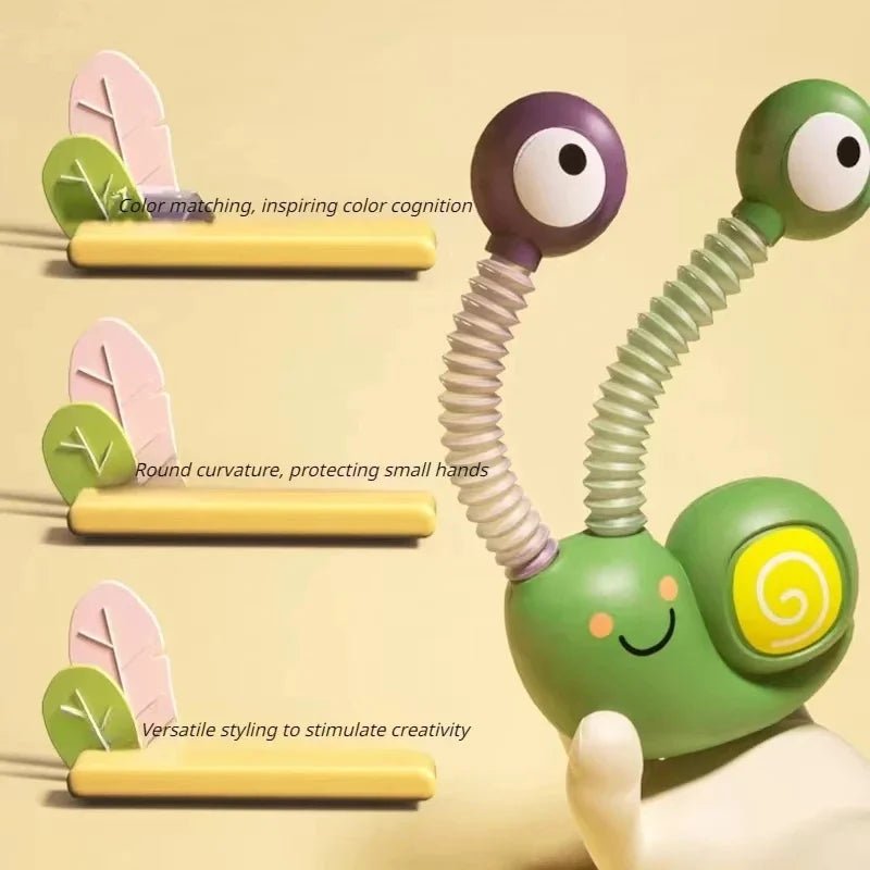 Caracol Luminoso Pop Tubes - Frete Grátis - Brinquedo Montessori #Product_type# - Desenvolvimento infantil