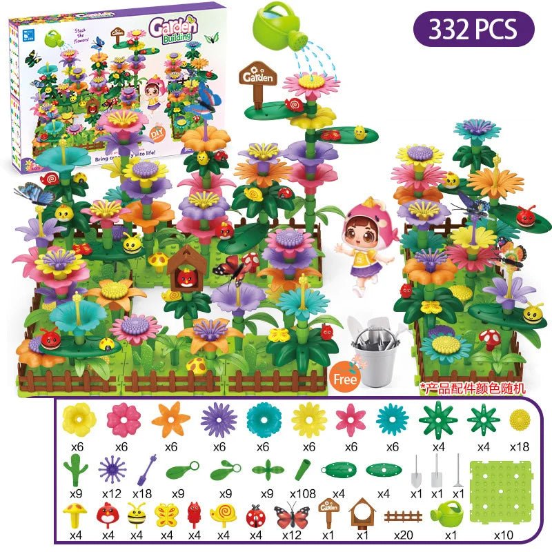 Brinquedo Construção Jardim - Brinquedo Montessori #Product_type# - Desenvolvimento infantil