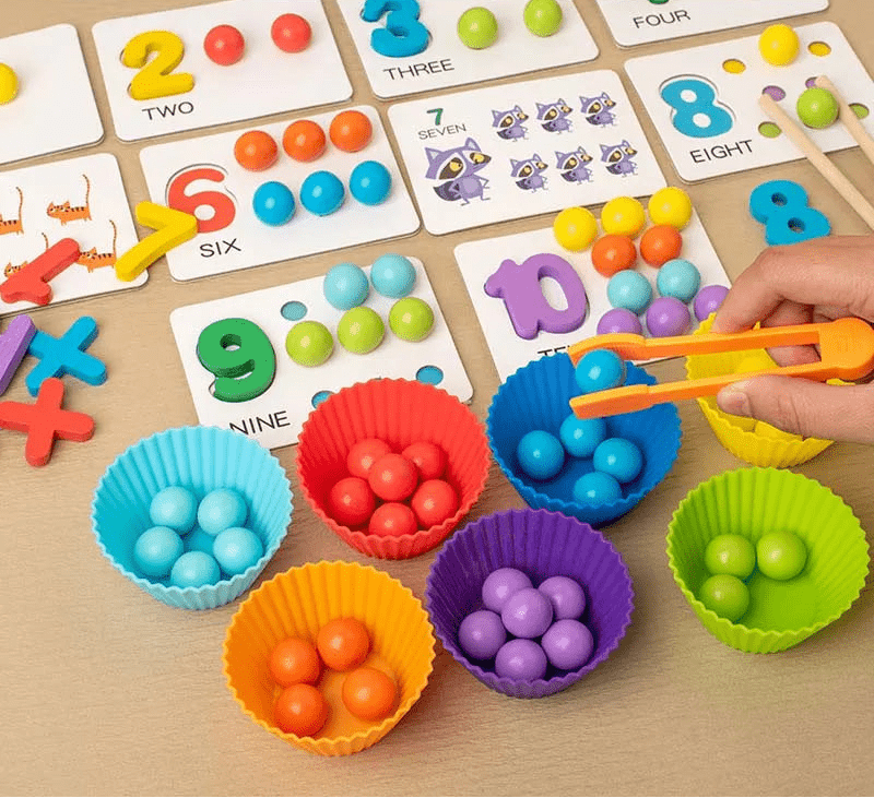 Brinquedo Matemático Montessori - Brinquedo Montessori #Product_type# - Desenvolvimento infantil