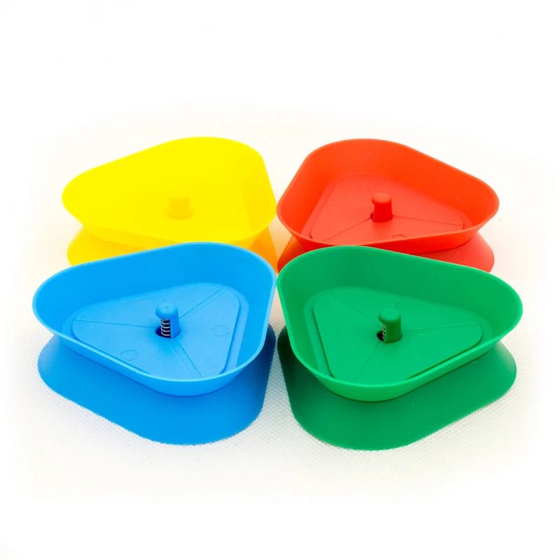 Kit de 4 Suportes para Cartas Baralho - Brinquedo Montessori #Product_type# - Desenvolvimento infantil