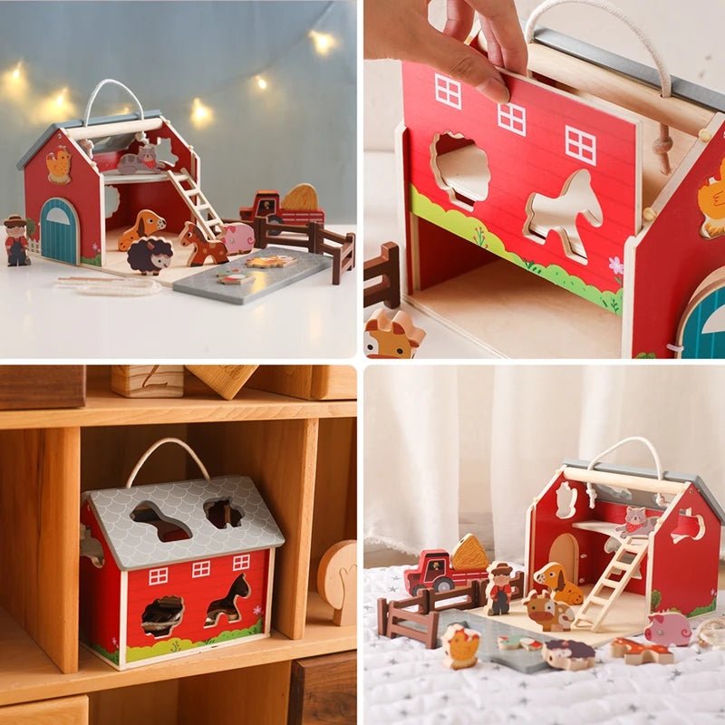 Brinquedo de Fazenda - Montessori - Brinquedo Montessori #Product_type# - Desenvolvimento infantil