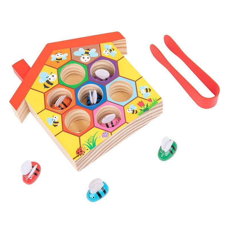Casinha das Abelhas - Brinquedo Montessori #Product_type# - Desenvolvimento infantil