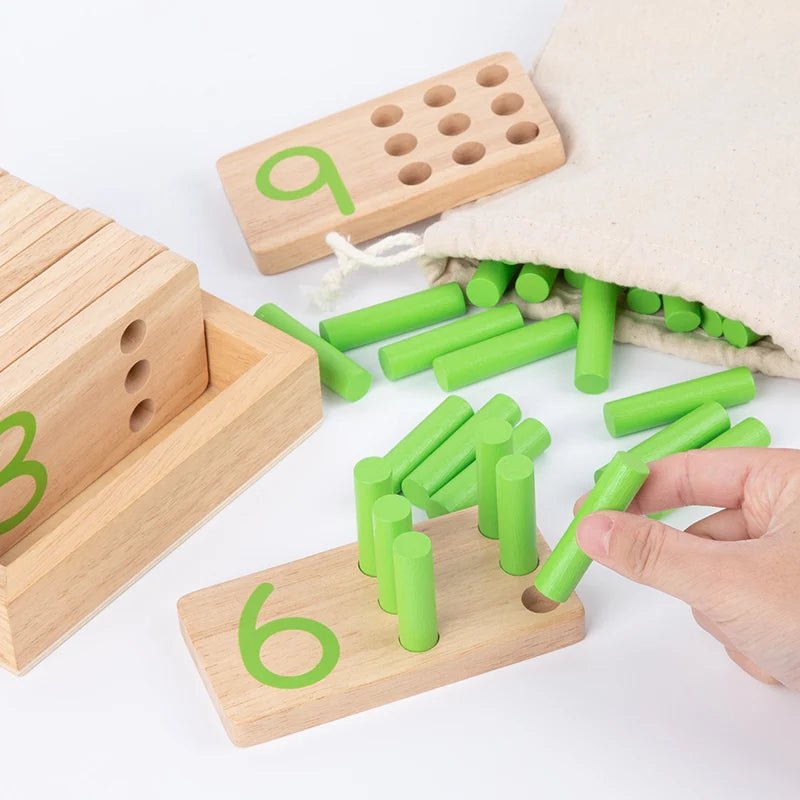 Brinquedo Educativo - Matemática - Brinquedo Montessori #Product_type# - Desenvolvimento infantil
