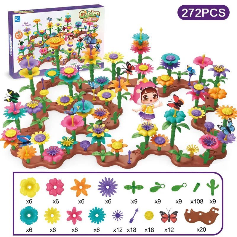 Brinquedo Construção Jardim - Brinquedo Montessori #Product_type# - Desenvolvimento infantil
