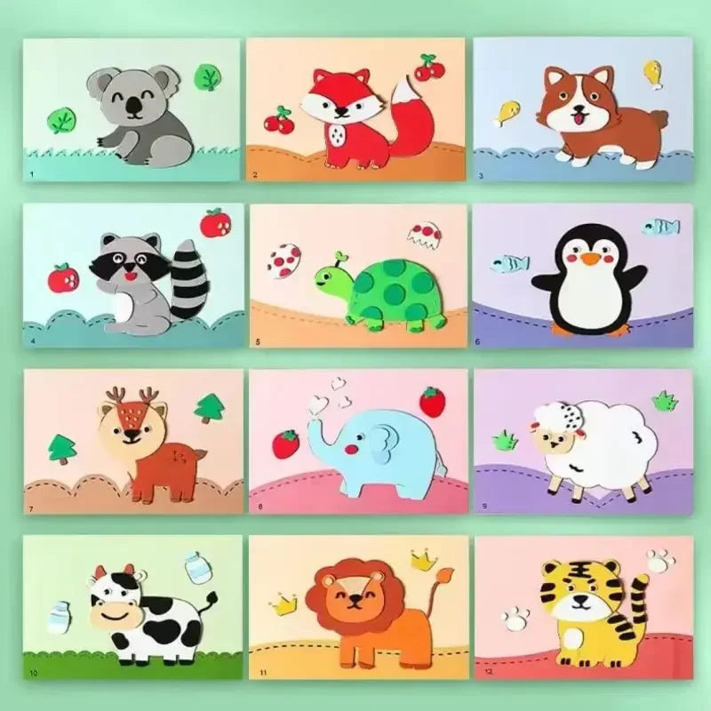 Cartões e Adesivos EVA