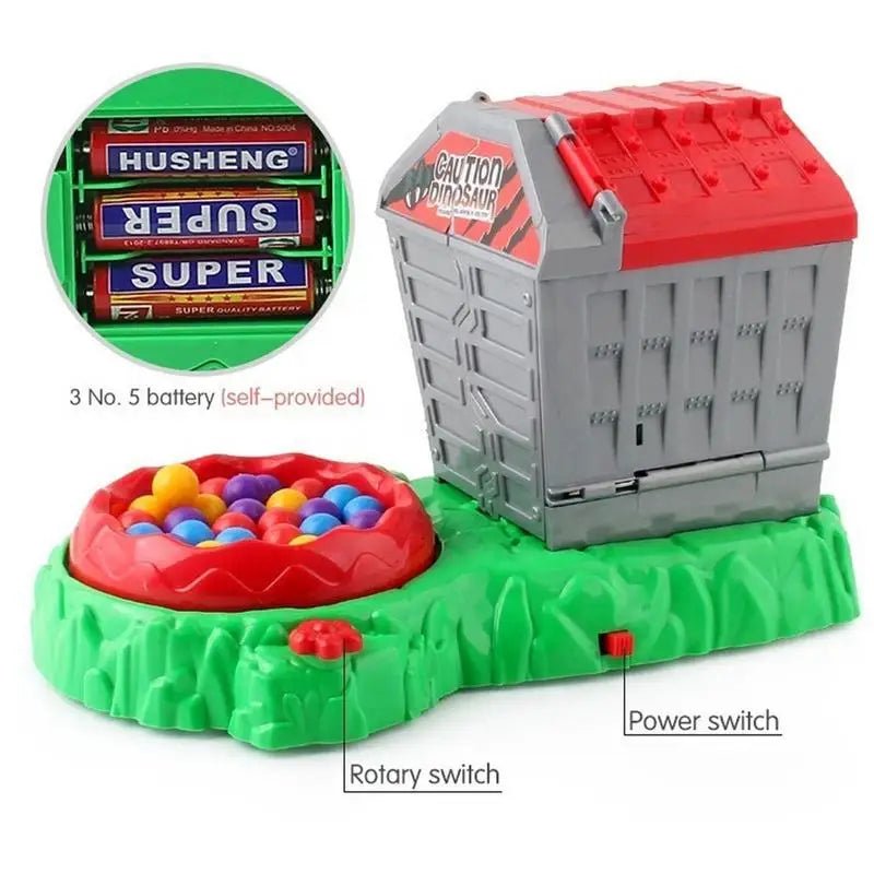 Jogo Casa do Dinossauro - Brinquedo Montessori #Product_type# - Desenvolvimento infantil