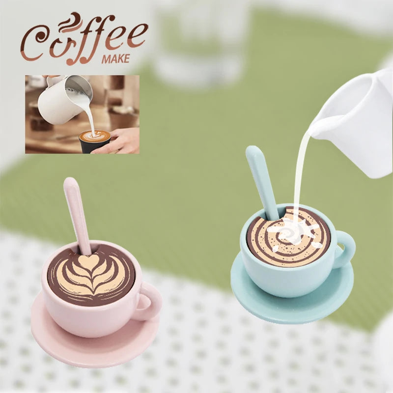 Cafeteira de Brinquedo em Madeira