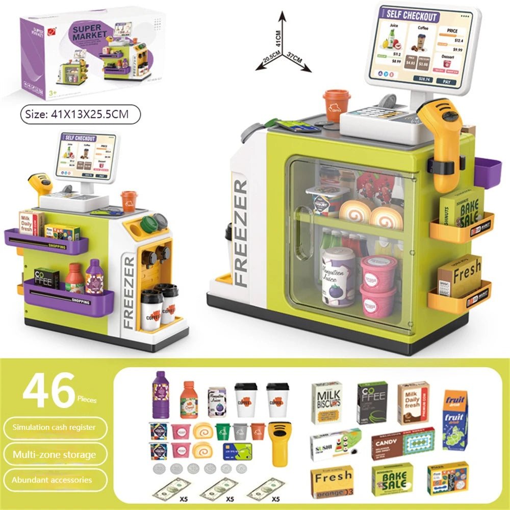 Mini Loja de Conveniência - Brinquedo Montessori #Product_type# - Desenvolvimento infantil