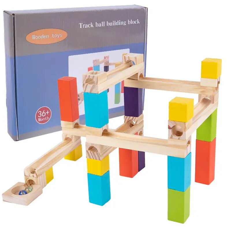 Pista de Bolinhas de Gude - Brinquedo Montessori #Product_type# - Desenvolvimento infantil
